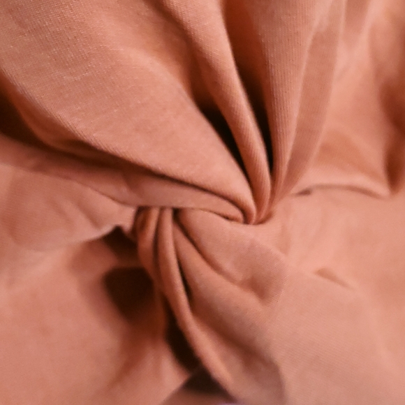 Magaschoni Long Sleeve Scuba Twisted Front Top - Picture 5 of 10